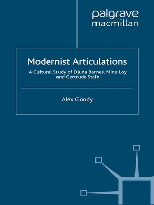 cover image of Modernist Articulations